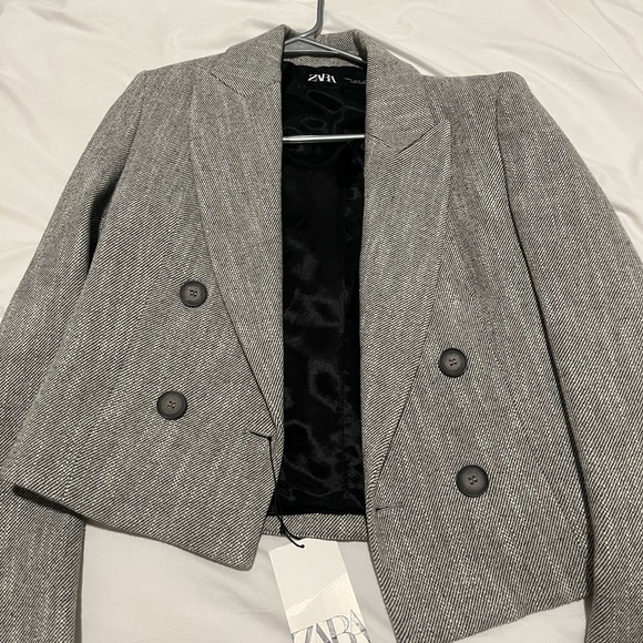 zara NTW cropped jacket - Picture 4 of 9